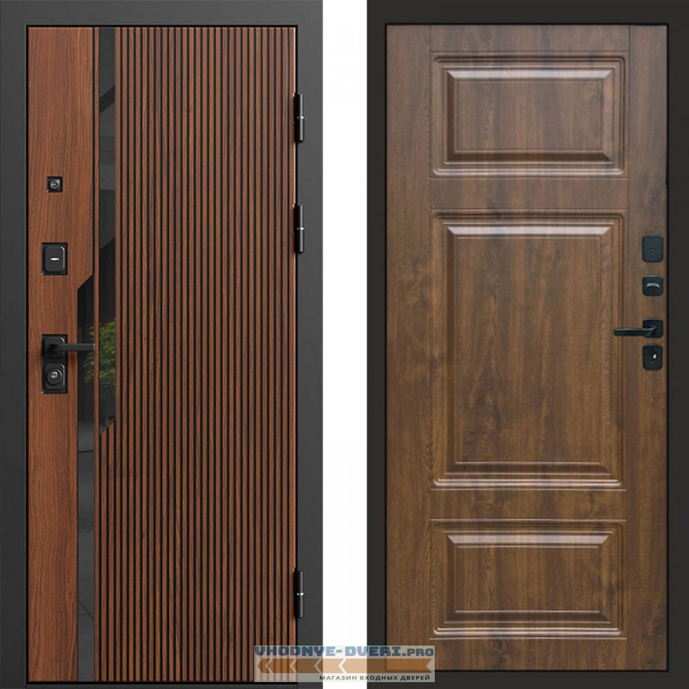 Дверь  Termo Door Флекс Бетон Лион Дуб